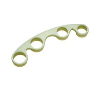 FashionCha Expansor de Dedos para Guitarra Mangas de Expansión Ejercitador Herramienta Estiramiento Material PP Cómodo Adecuado para Preparación Musical, Green L
