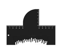 FashionCha Herramienta para Dar Forma Al Cabello, Tarjeta para Crear Líneas de Cabello, para Mujeres Y Hombres.