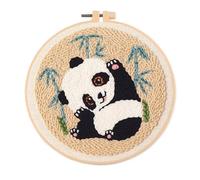 FashionCha Kit Bordado Punch Stitch Cartoon, style to 3