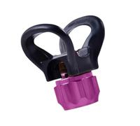 FashionCha Protector de Boquilla para Pistola de Pintura Ensamblaje de Seguridad Accesorio de Boquilla Universal Herramienta de Aluminio Fácil Montaje, PÚrpura