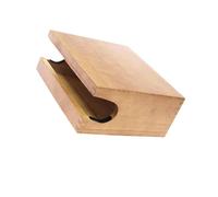 FashionCha Soporte para Bicicleta Soporte Mural para Bicicletas Organizador Colgador de Pared Madera Sólido Montaje Sencillo Adecuado para Casas Familiares Y DEC, Color Madera