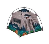 FashionCha Tienda de Muñecas Miniatura Accesorio Creativo para Casas de Muñecas Equipo de Juego Infantil en Tela Suave Y Firme Adecuada para Camping Sala de Esta, Verde