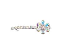 Faship Precioso pasador para el pelo con diamantes de imitación AB