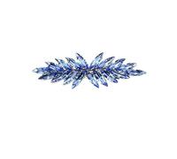 Faship Precioso pasador para el pelo con diamantes de imitación azules