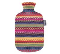 Fashy Botella de Agua Caliente, Polyester, Multicoloured, 1-Pack