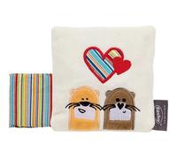 Fashy 6396 26 - Cojín térmico con funda y relleno de semillas de uva