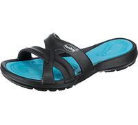 Fashy 7659 52 39 Escarpines de baño, Unisex Adulto, Negro/Turquesa