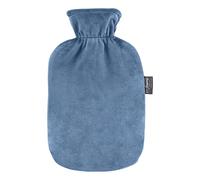 Fashy - Bolsa de agua caliente (2,0 L, con funda de felpa)