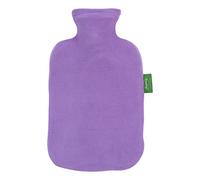Fashy Bolsa de agua caliente 2,0 L con funda de forro polar 100% reciclado de poliéster 67405 55
