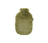 Fashy Bolsa de agua caliente con funda de piel sintética de alta calidad, 2,0 l