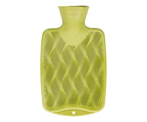 Fashy Bolsa de agua caliente pequeña con superficie 3D, 0,8 l, 6404, color verde