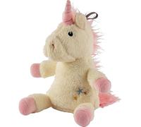 Fashy Cojín térmico con diseño de unicornio Elsa, funda extraíble y lavable. Funda interior de algodón con relleno de huesos de cereza.