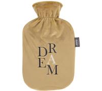 Fashy Dream - Bolsa de agua caliente con funda de flojel, 2 L, color beige
