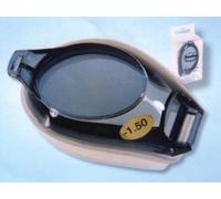 Fashy Force - Lente graduada para gafas de natación gris rauch, talla- 7 (1 unidad)