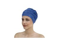 Fashy Gorro de baño exclusivo para mujer, azul, talla única
