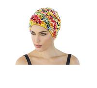 Fashy - Gorro de natación para Mujer, Multicolor, Talla única