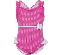 Fashy Little Stars - Pañal de baño Reutilizable para bebé y niña, Color Rosa y Blanco, 74-80 EU, Rosa/Blanco, 74-80