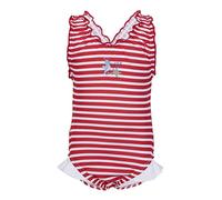 Fashy Pañal de baño Reutilizable Little Stars para bebé, Rojo/Blanco, 98-104