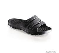 Fashy Pantuflas Ultralegueras Talla 47 Negras Unisex Para Ducha Y Baño