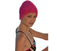 Fashy rosa Ruffle - Gorro de natación, color rosa
