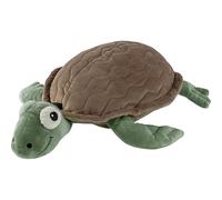 Fashy Tortuga Schildegard peluche con botella de agua caliente de 0,8 l. Gracias a las intervenciones en la parte inferior, las manos de los niños se calientan bien.
