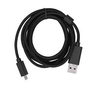 Fasient1 Cable de Audio USB, 2M, Metal, de Repuesto para Logitech G633 y G633S, Compatible con Llamadas de Voz y Resplandor de Auriculares