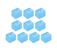 Fasizi 10 relés SRD 05VDC SL C de 5 pines, 5 V CC, para placas de electrodomésticos y sistemas de control de bajo voltaje.
