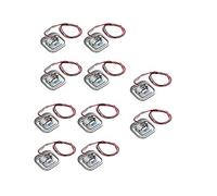 Fasizi 10 unids 50kg cuerpo carga célula pesaje sensor resistencia tensión medio puente original para DIY Arduino Etc