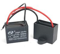 Fasizi 2 uds CBB61 4uF 450V AC 50/60Hz Aire Acondicionado Ventilador Motor Condensador de Funcionamiento