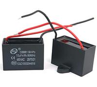 Fasizi 2 uds CBB61 7uF 450V AC 50/60Hz Aire Acondicionado Ventilador Motor Condensador de Funcionamiento