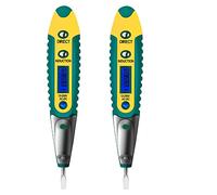 Fasizi 2 uds. lápiz de prueba Digital probador de voltaje eléctrico bolígrafo con pantalla LCD destornillador VD700 AC/DC 12-250V indicador de voltaje