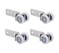 Fasizi 4 Rollos enrollables para Puertas correderas, silenciosos, compatibles con Puertas de Muebles
