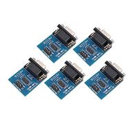 Fasizi 5 conectores MAX3232 RS232 de puerto serie a módulo convertidor TTL DB9