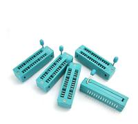 Fasizi 5PCS Universal 28 Pin Universal Zif Dip Tester IC Prueba Socket
