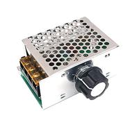 Fasizi AC 220V 4000W Regulador de Voltaje Electrónico SCR de Alta Potencia, Regulador de Velocidad del Termostato