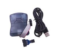 Fasizi AVR ISP Programador compatible con Atmel AT AVR ISP MK2 MKII ATMEL AVR USB AVRISP XPII Programador en sistema compatible con AVR Studio 4/5/6/7