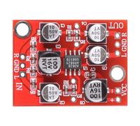Fasizi DC 5V-15V 6V 12V AD828 OP Amp Preamplificador Board Stereo Audio Preamp Module
