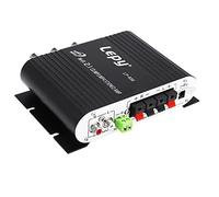 Fasizi LP-838 Mini Amplificador de Potencia Digital para Coche 2.1CH 20W 2x15W Hi-Fi MP3 MP4 Amplificador estéreo DVD Motocicleta hogar bajo Reproductor de Audio