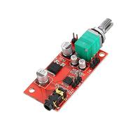 Fasizi MAX4410 - Placa amplificadora de auriculares, color rojo, estado sólido, compatible con todos los dispositivos, 0,08 W, conector de 3,5 mm, funciona con pilas
