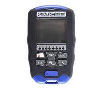 Fasizi Medidor de Potencia óptica 3 en 1, comprobador de Fibra óptica con comprobador RJ45 e iluminación, Pantalla Digital de -70 a +10 dBm, 850-1700 NM, Herramienta portátil Recargable.