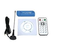 Fasizi Mini portátil digital USB 2.0 TV Stick DVB-T + DAB + FM RTL2832U + R820T2 compatible con receptor sintonizador SDR