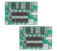 Fasizi Placa de protección de batería 2 uds 3S 12V 40A Placa de protección de Cargador de batería de Litio Placa BMS con Carga de Equilibrio
