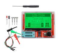 Fasizi Probador de transistores LCR T10H, medidor de ESR NPN Mos para Resistencia de diodos, medidor MOSFET, probador de Resistencia de transistores