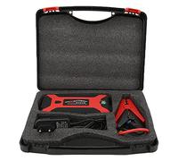 FASJ Arrancador de Coche, Paquete de Refuerzo de Batería de Coche de 20000 MAh Y 12 V con Cables de Puente para Gasolina de hasta 6 litros, Cargador de Banco de Energía con Linterna LED