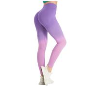 FASLOLSDP Leggings de deporte para mujer, cintura alta, control de abdomen, transpirable, sin costuras, control de tummy, moldeador de figura, pantalones largos de compresión para yoga, entrenamiento