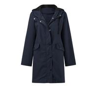 FASLOLSDP Sudadera para mujer con capucha, chaqueta de punto larga, impermeable, transpirable, chaqueta de senderismo, chaqueta para todo tipo de climas, chaqueta de softshell, chaqueta funcional