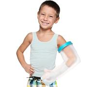 Fasola Funda de Escayola para Niño, Protector Impermeable Para Brazo, Muñeca Rota, Codo, Dedos, Quemaduras, Mantenga las Heridas y el Vendaje Secos
