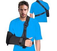 Fasola Funda Reversible con Tabla de Soporte - Inmovilizador Ligero para Hombro para Clavícula Rota, Manguito Rotador, Codo y Muñeca - Almohadilla de Cuello Confortable para Mayor Estabilidad, L