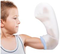 Fasola Protector de Escayola Brazo Niños para Ducharse, Funda Impermeable para Brazo Enyesado Bebe Reutilizable, Protección Escayola Brazo Niño Mantenga Secos el yeso y el Vendaje, M