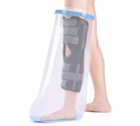 Fasola Protector Escayola Pierna Antideslizante Adulto, Funda Pierna Escayola Ducha Reutilizable Para Muslo, Pierna, Rodilla, Pie, Cubre Escayola Pierna Mantenga el Vendaje Seco Durante el Baño